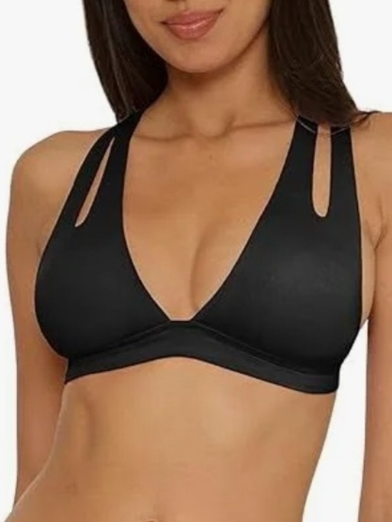 BECCA Other - NWT D CUP Becca Women's Color Prism Halter Bikini Top, Adjustable, Tie Back, Bla